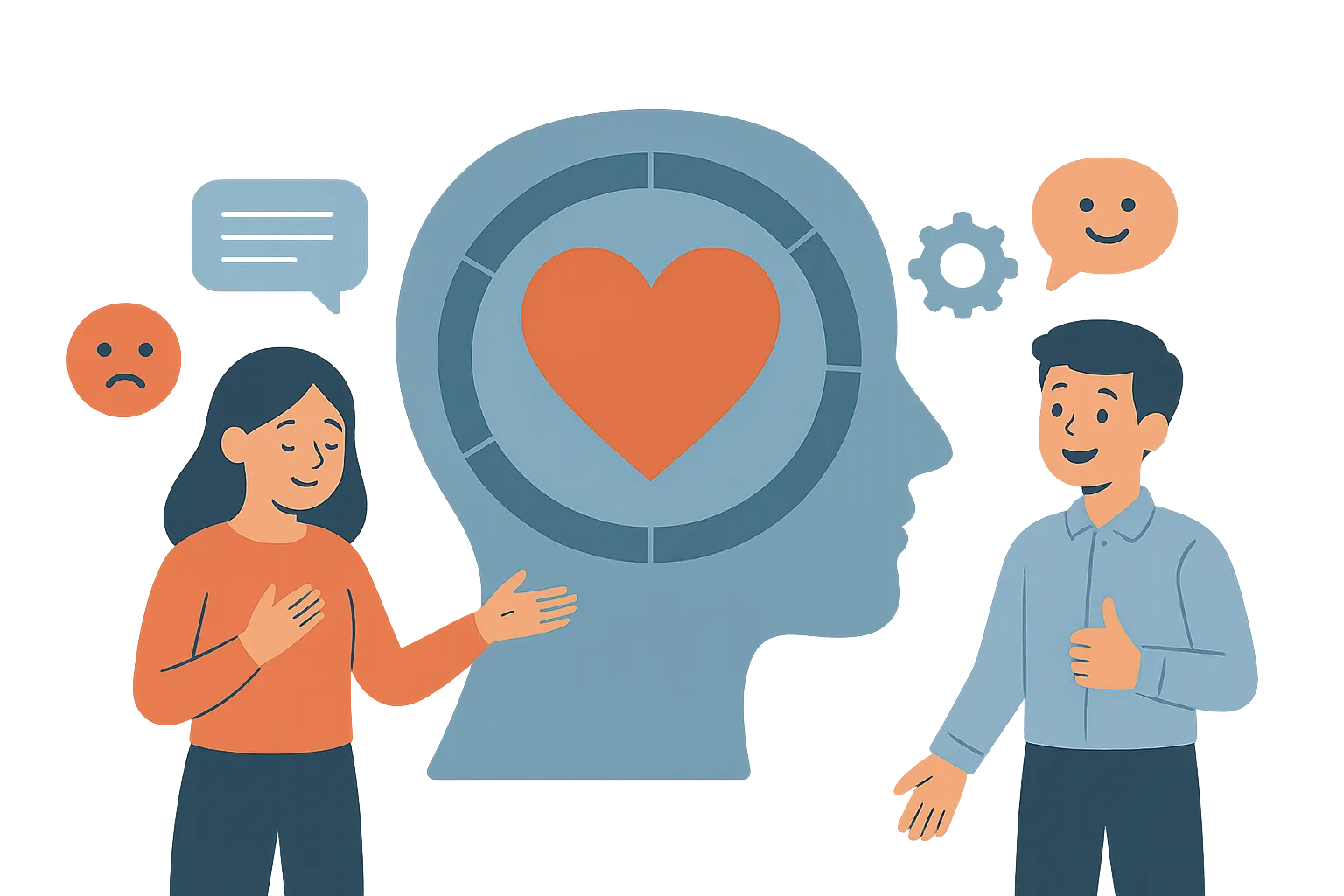 جرافيك عن تنمية الذكاء العاطفي للطفل